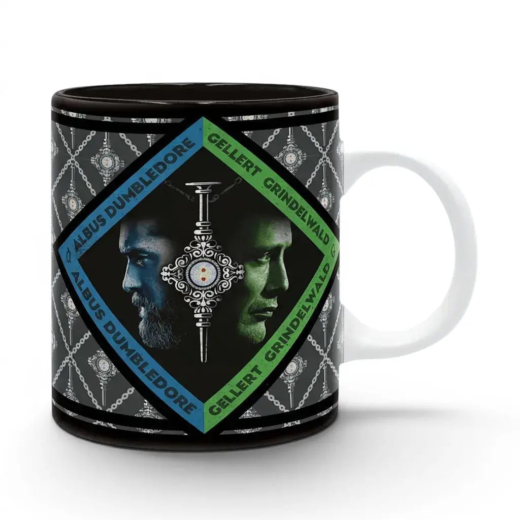 Mug Harry Potter Les Animaux Fantastiques, Dumbledore & Grindelwald, 320 ml