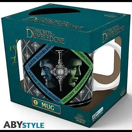 Mug Harry Potter Les Animaux Fantastiques, Dumbledore & Grindelwald, 320 ml