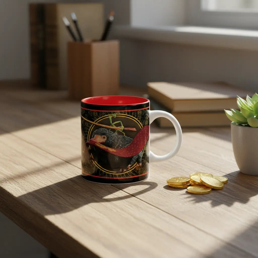 Mug Harry Potter Les Animaux Fantastiques, Niffleur & Pickett, 320 ml