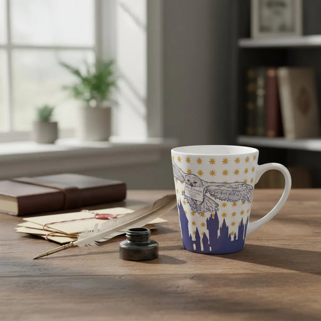 Mug Harry Potter Lettre d'Admission à Poudlard, Céramique 250 ml