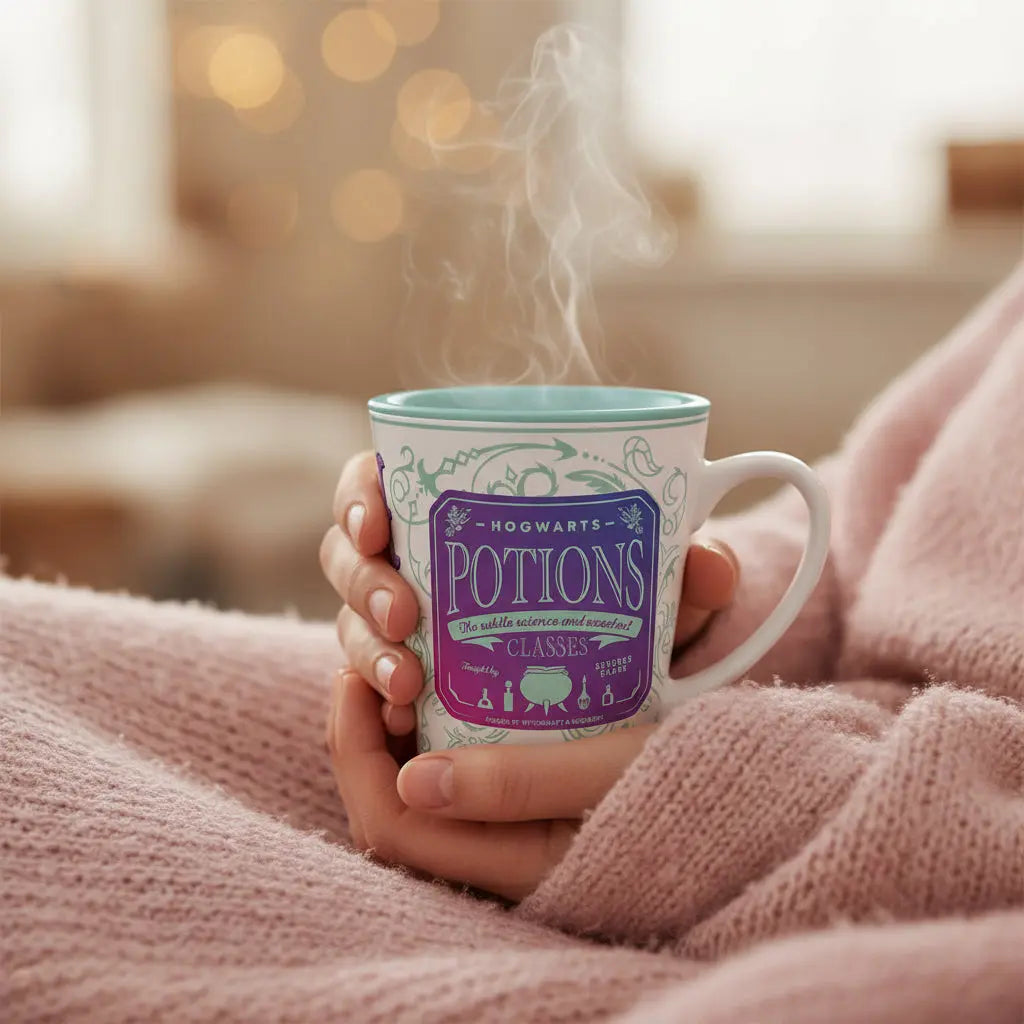 Mug Harry Potter Potion Amortentia & Poudlard, Céramique 250 ml