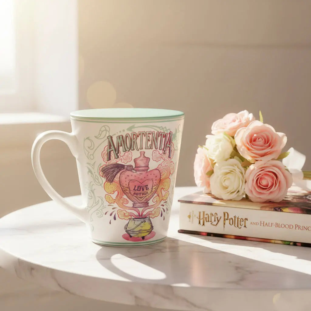 Mug Harry Potter Potion Amortentia & Poudlard, Céramique 250 ml