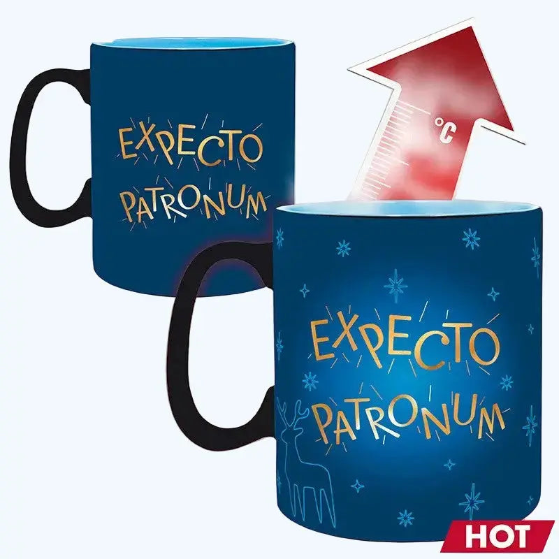 Mug Harry Potter Thermo-réactif Expecto Patronum, 460 ml