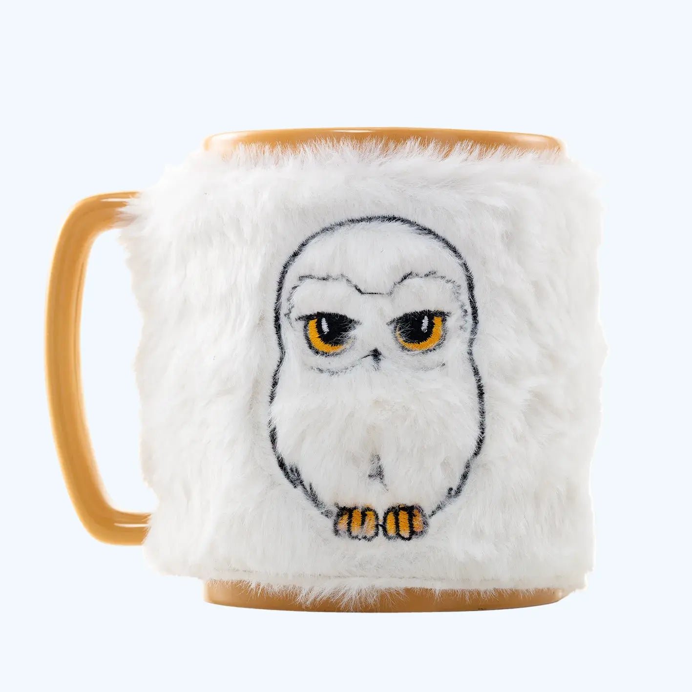 Mug Hedwige Fuzzy avec housse peluche, Céramique 450 ml