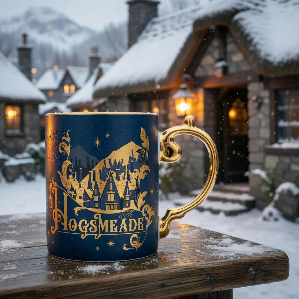 Mug Pré-au-Lard Gold Edition