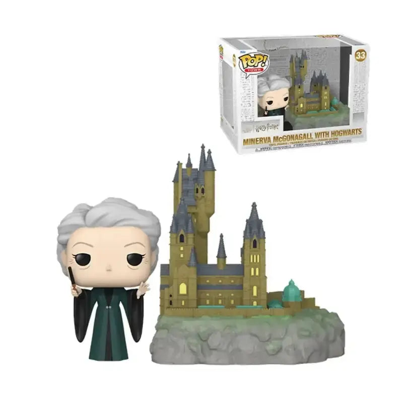 POP Town 33 Minerva et Poudlard Harry Potter