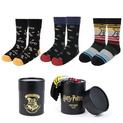 Pack 3 Chaussettes Harry Potter, Taille 38-45, Confort & Style