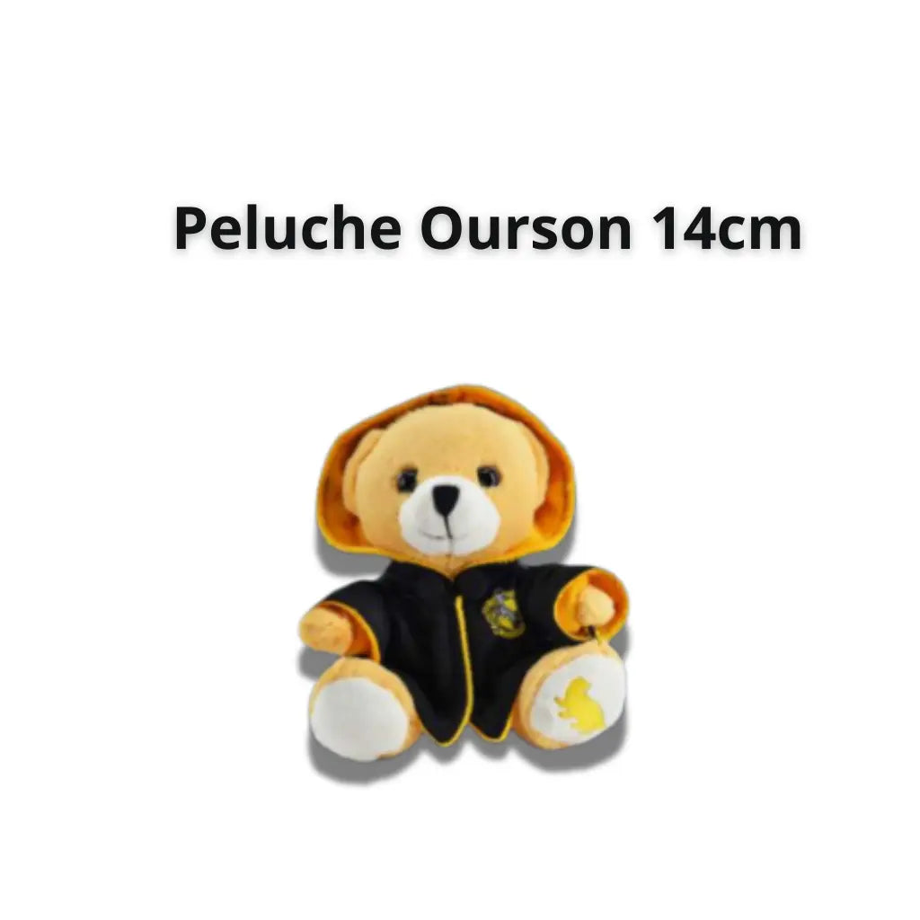 Peluche Ourson Poufsouffle 14 cm