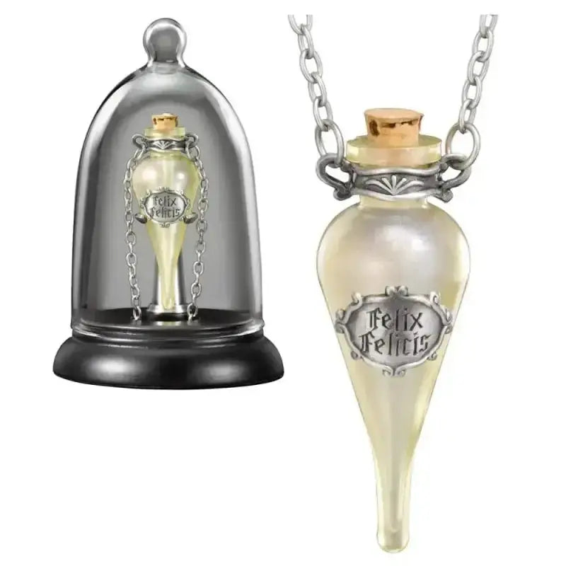 Pendentif Felix Felicis avec support, chaîne 50 cm