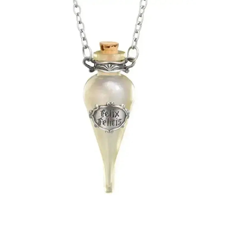 Pendentif Felix Felicis avec support, chaîne 50 cm