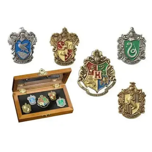 Coffret 5 Pin's des Maisons de Poudlard