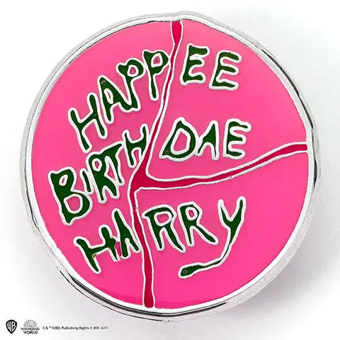 Pin's gâteau Happee Birthdae Harry Potter