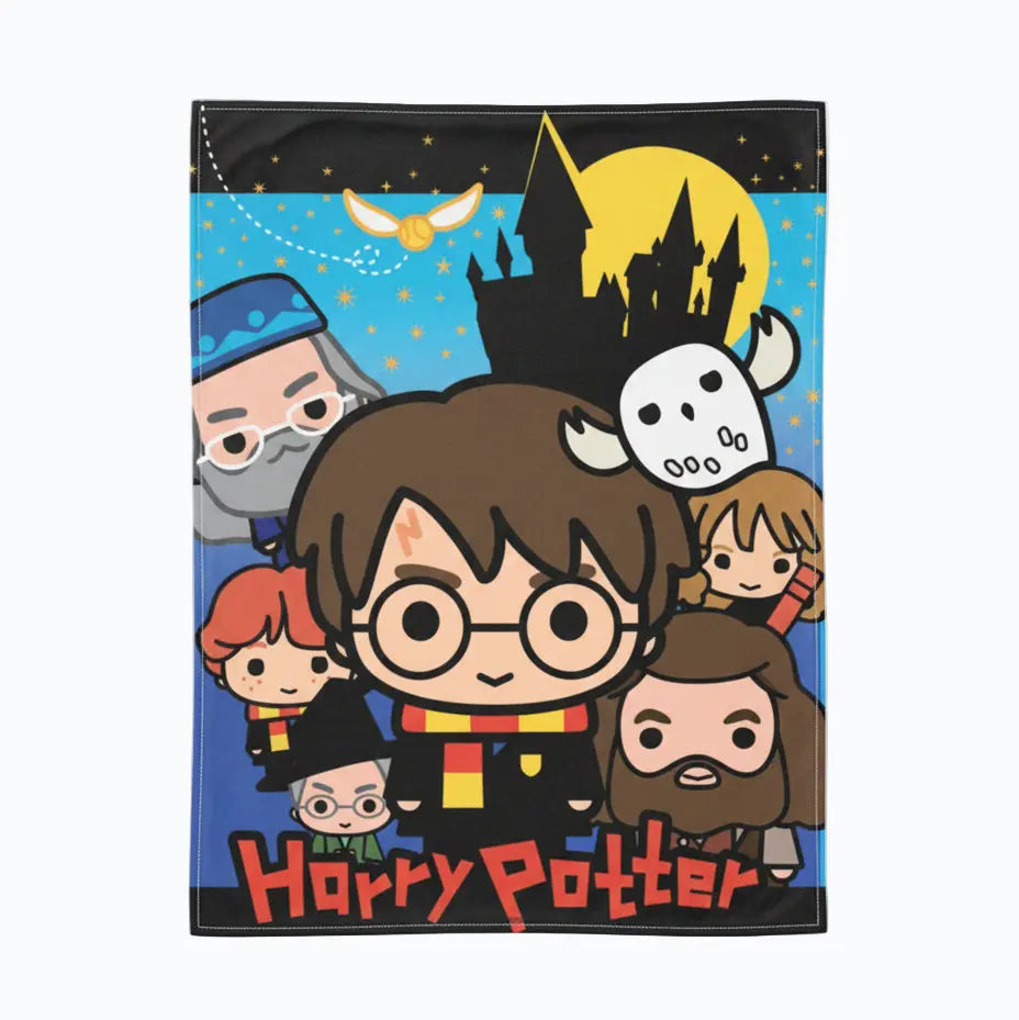 Plaid polaire Harry Potter 100x140 cm