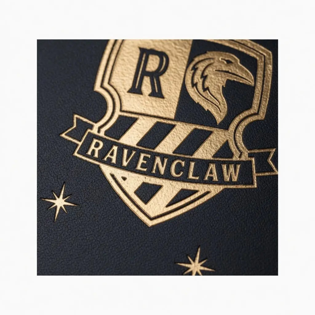 Porte-Passeport et Étiquette Bagage Serdaigle - Cuir PU Harry Potter