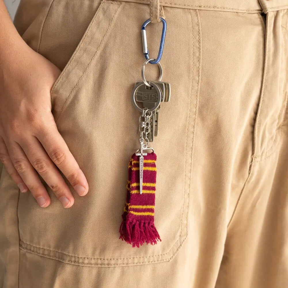 Porte-clés Harry Potter Écharpe Gryffondor 12 cm