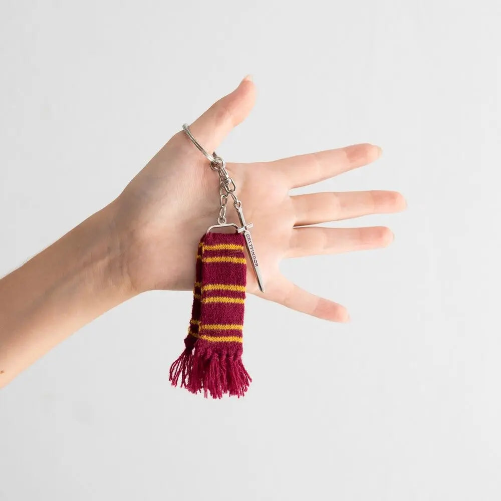 Porte-clés Harry Potter Écharpe Gryffondor 12 cm