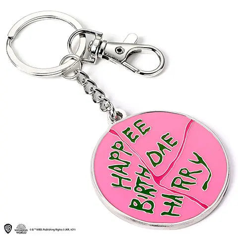 Porte-clés gâteau Happee Birthdae Harry Potter