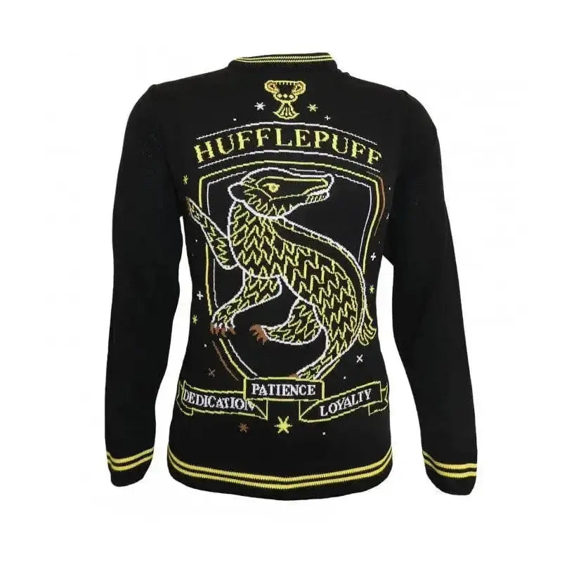 Pull de Noël Poufsouffle Harry Potter