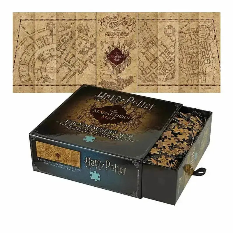 Puzzle Harry Potter Carte du Maraudeur 1000 pièces
