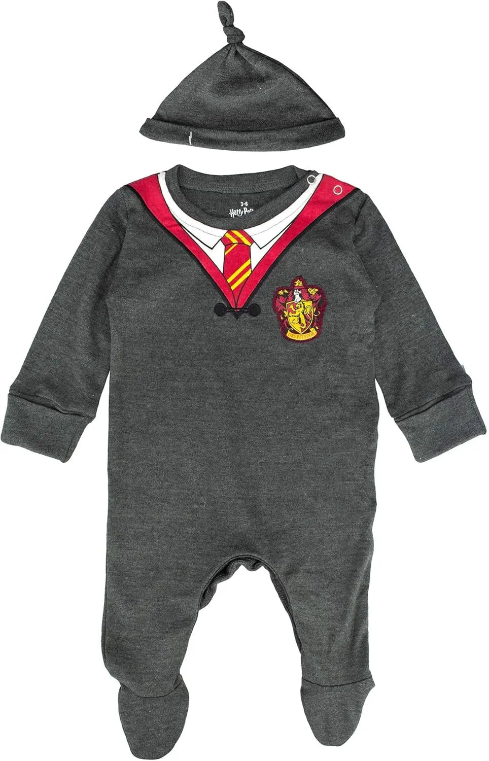 Pyjama Bébé Harry Potter, Gryffondor avec Chapeau