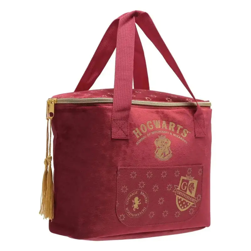 Sac Lunch Velours Gryffondor, Harry Potter