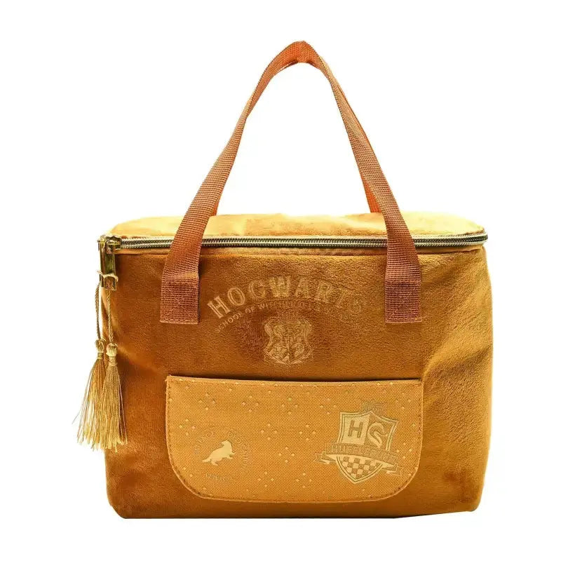 Sac Lunch Velours Poufsouffle, Harry Potter