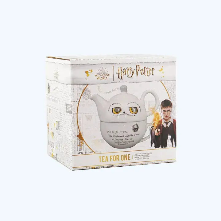 Service à Thé Harry Potter Hedwige, Théière et Tasse en Céramique