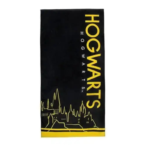 Serviette Plage Hogwarts 70x140 cm coton Harry Potter