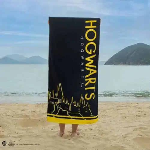 Serviette Plage Hogwarts 70x140 cm coton Harry Potter