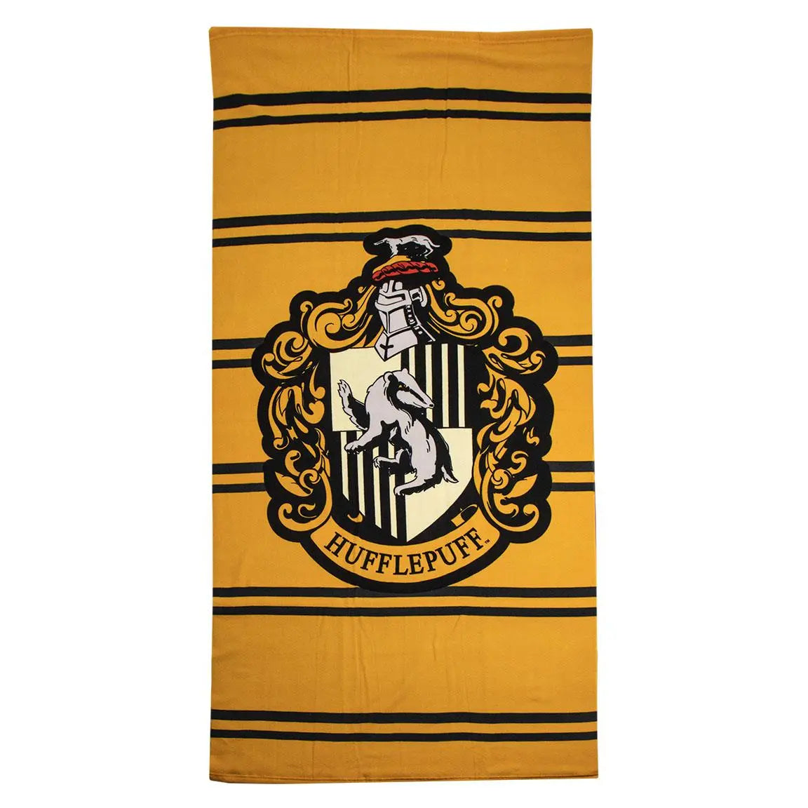 Serviette Plage Poufsouffle 70x140 cm Microfibre Harry Potter