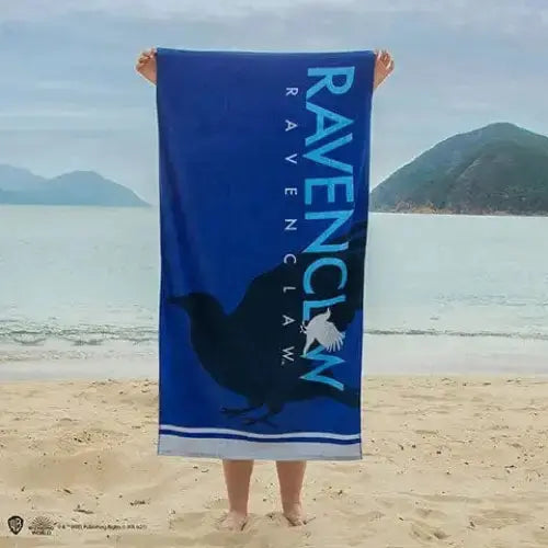 Serviette Plage Serdaigle 70x140 cm coton Harry Potter