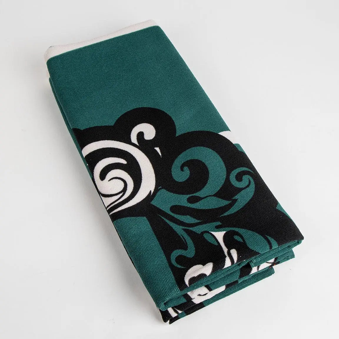 Serviette Plage Serpentard 70x140 cm microfibre Harry Potter