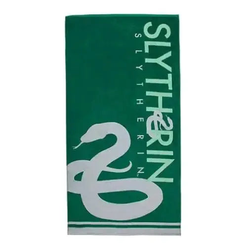 Serviette Plage Serpentard 70x140 cm Coton Harry Potter