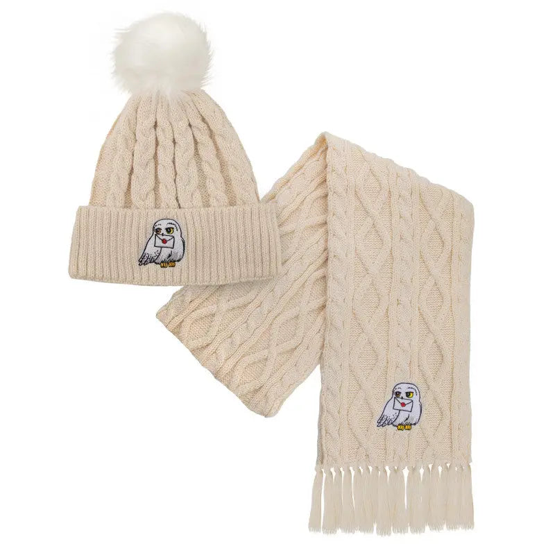 Set Bonnet et Écharpe Hedwige