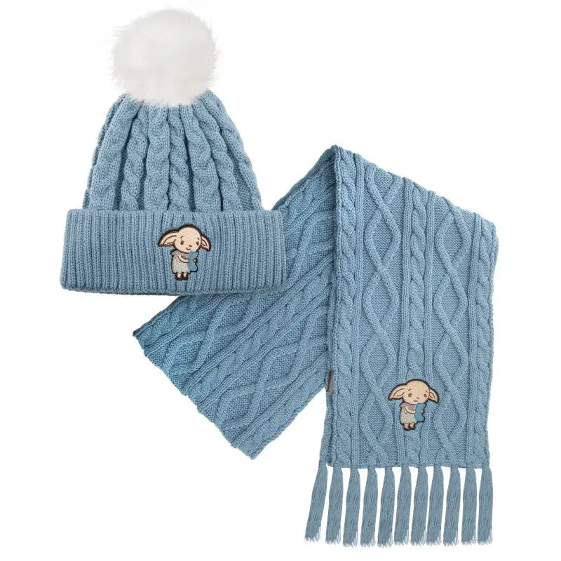 Set Écharpe et Bonnet Dobby