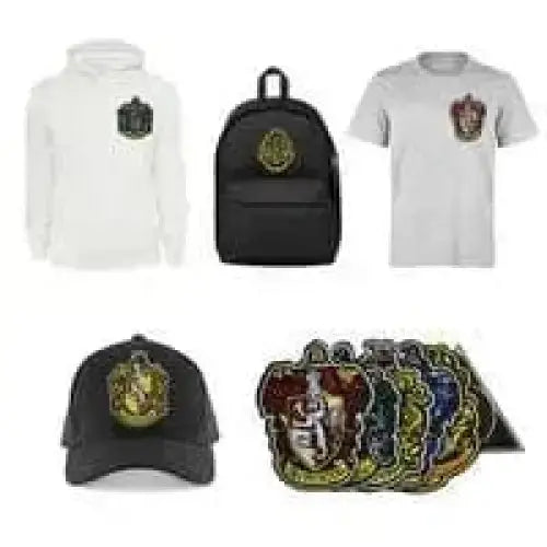 Set de 6 Écussons Thermocollants Harry Potter