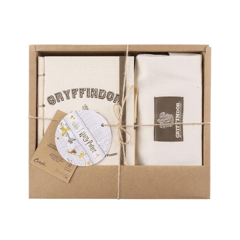 Papeterie Harry Potter avec trousse et cahier