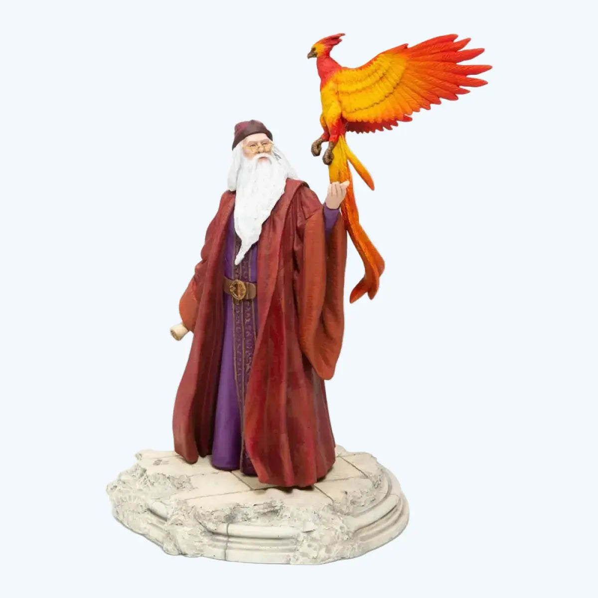 Statuette Albus Dumbledore & Fumseck, 29cm