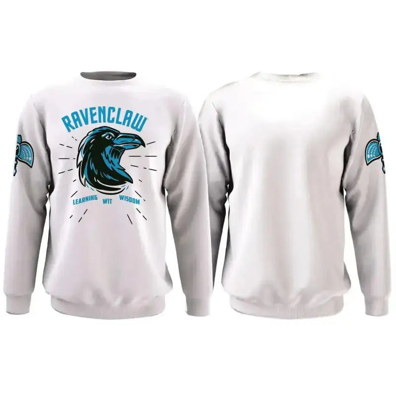 Sweat Blanc Serdaigle Harry Potter