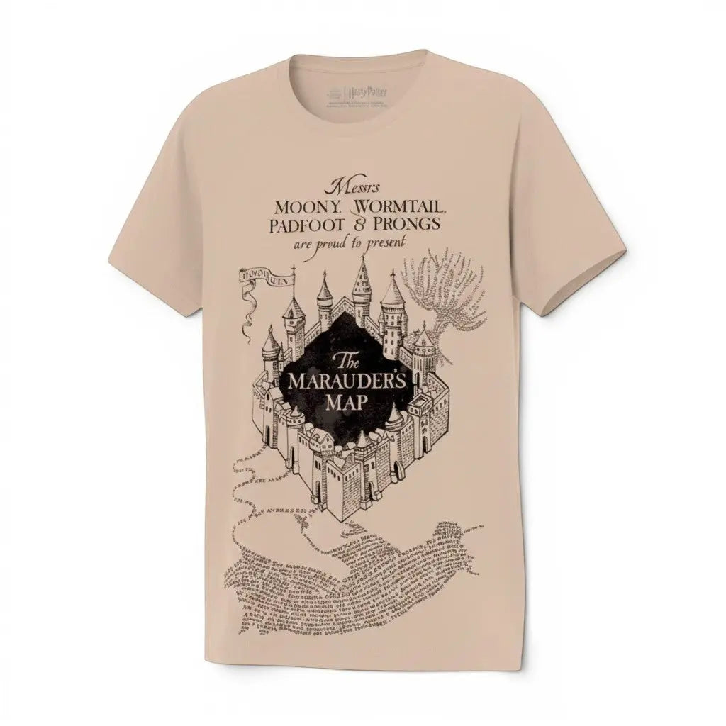 T-Shirt Carte du Maraudeur Harry Potter