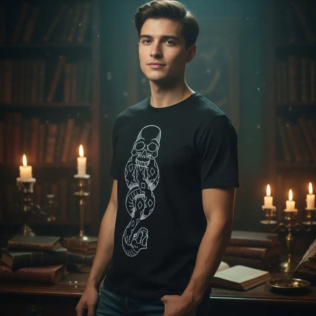 T-Shirt Dark Mark, Mortem Morsus
