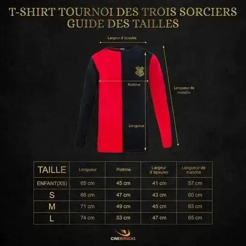 T-Shirt Harry Potter, Tournoi des 3 Sorciers