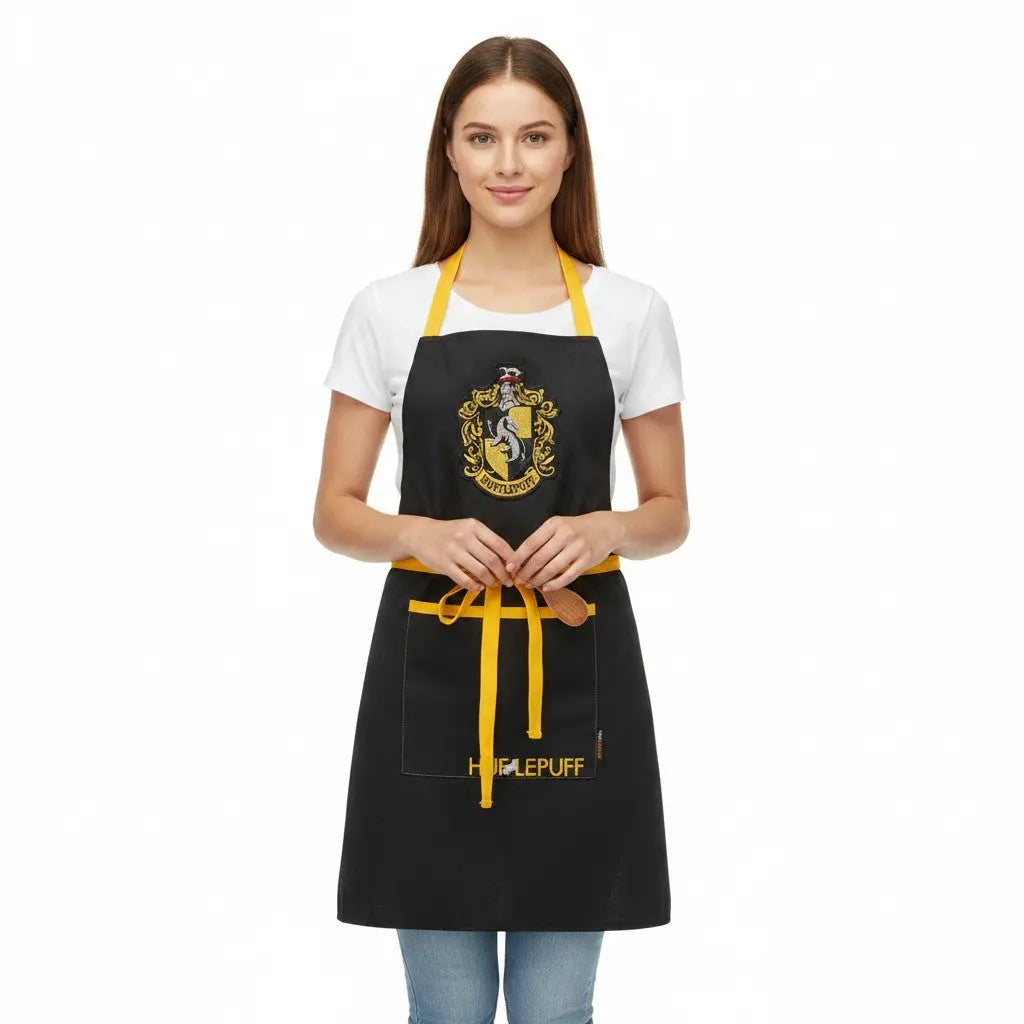 Tablier Poufsouffle Harry Potter - Taille Unique 70 x 85 cm