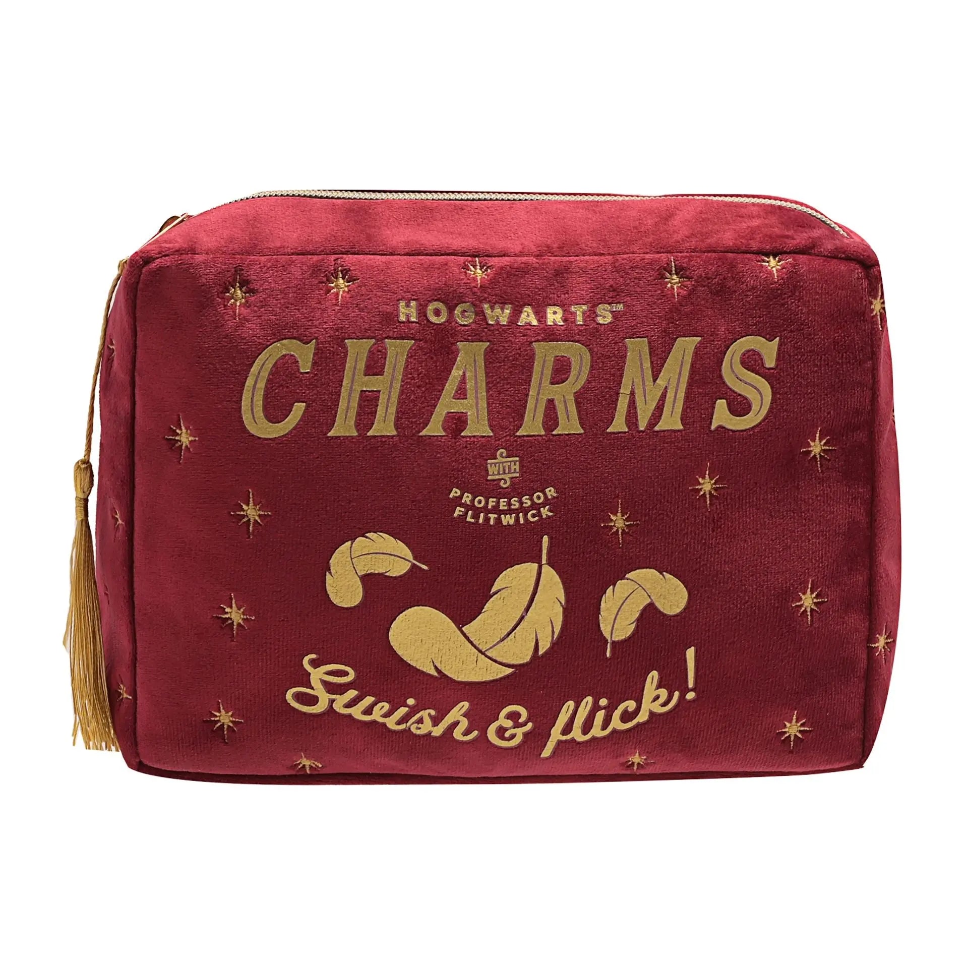 Trousse de Toilette Charms Harry Potter, Velours Rouge