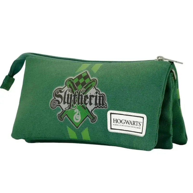 Trousse triple Serpentard Harry Potter