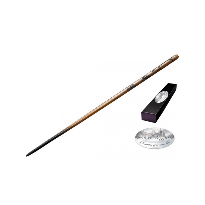 Baguette Collector Harry Potter de Cédric Diggory en bois