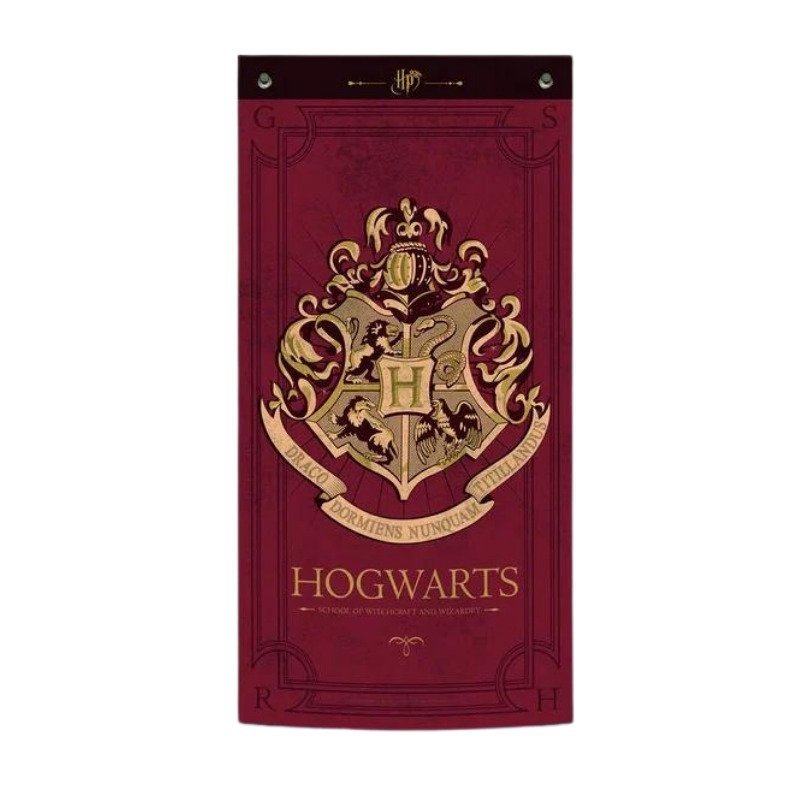 Bannière Harry Potter Poudlard 47cm x 95cm