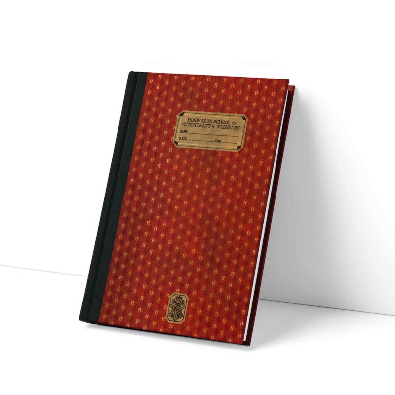 Cahier de texte premium Harry Potter Gryffondor 12 x 18 x 1 cm