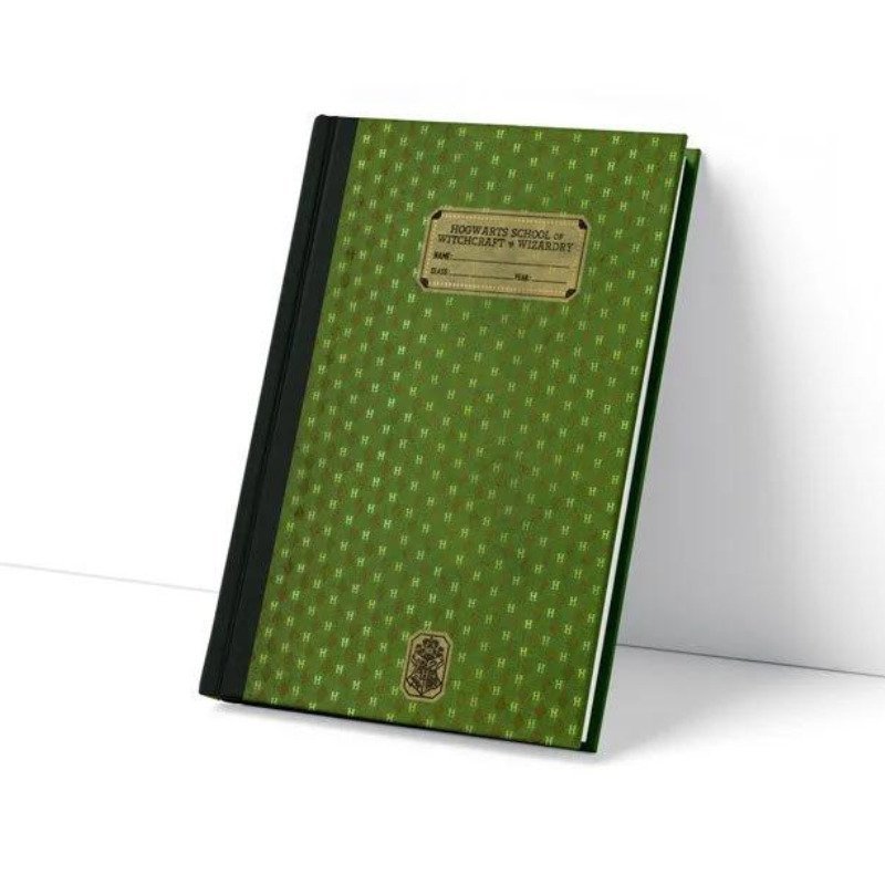 Cahier de texte premium Harry Potter Serpentard 12 x 18 x 1 cm