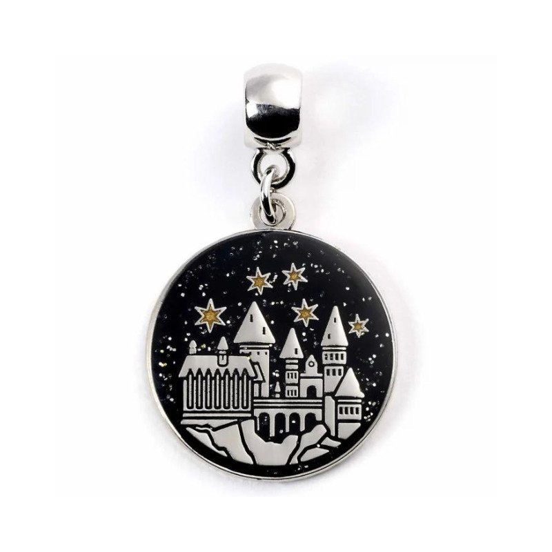 Charm Harry Potter Château de Poudlard plaqué argent 3 cm